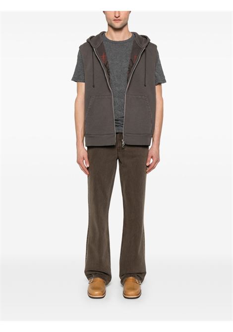 motor hood vest man brown OUR LEGACY | M2256MF